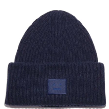 Söker mörk blå acne mössa!!