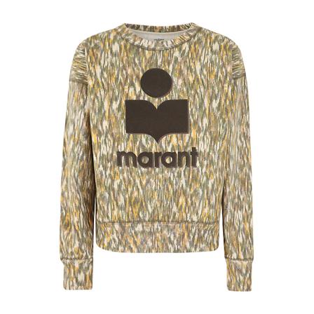 Isabel Marant, Round-neck Knitwear Zielony, Kobieta, Rozmiar: S