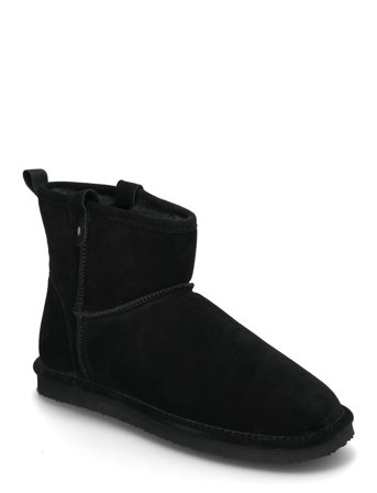 Bianco Biasnowman Short Boot Suede - Black - 45