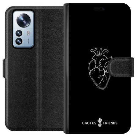 Yhteensopiva Lompakkokotelo Xiaomi Xiaomi 12 Pro Kaktus ja Ystävät - Keskiaikaan Anatomia Sydän