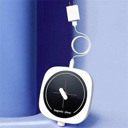 Magnetrører Mini Laboratorium Mikser Bærbar blandingsplate med 2 liter 4000rpm for laboratoriet