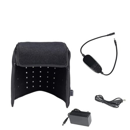 LED rød og infrarød lys terapi hætte til udtynding hår kam