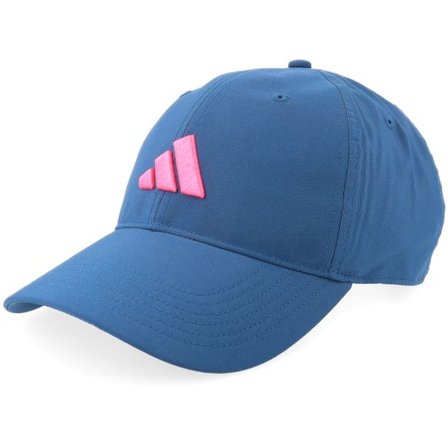 Adidas - Blå unconstructed Keps - Tour Badge Dusky Petrol Dad Cap @ Hatstore