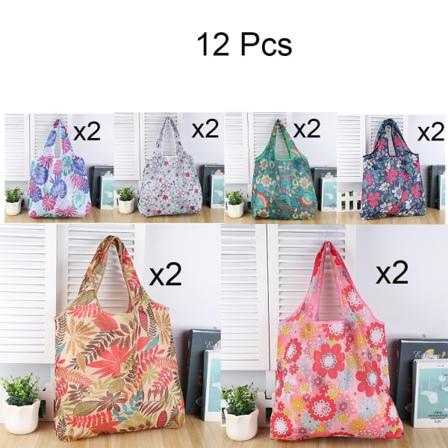 12 kpl Päivittäistavarakassit Ostoskassit Kierrätyskassit 12Pcs