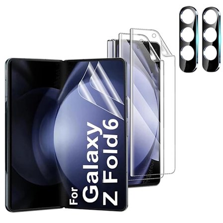 Samsung Galaxy Z Fold 6 Hydrogel & 2.5D kameralinsskydd i ett komplett paket!