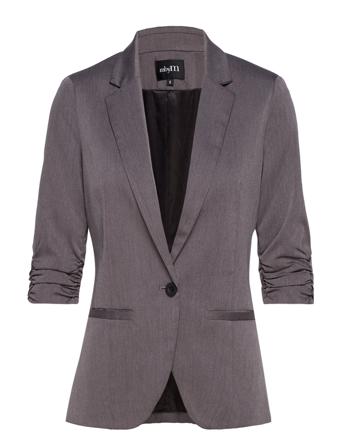 Tabita Blazers Single Breasted Blazers Grå MbyM