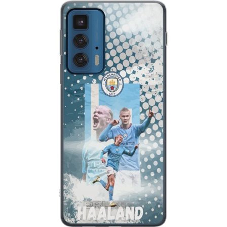 Kompatibel Mobilcover til Motorola Edge 20 Pro Erling Haaland Manchester City Norge målmaskinen med 22 PL-mål brutalt afslutning og unik fysik, som do