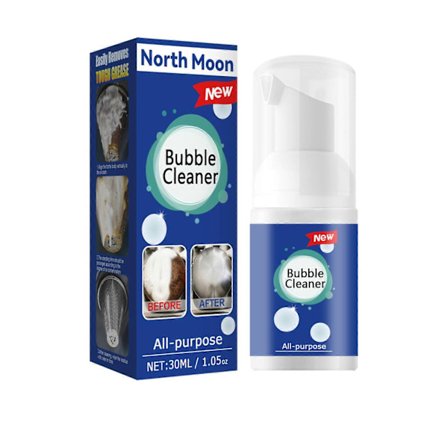 Kraftig Rengørings Bubble Cleaner Spray Skum Køkken Fedt Snavs Fjernelse