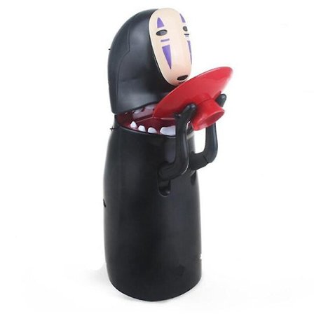 21 Cm Spirited Away Faceless Male Electric Piggy Bank Doll