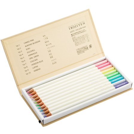Tombow Pencil Irojiten set Very Pale Tone