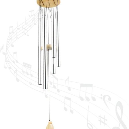 Chimes-tuulikellot, käytetty ulkona puukellot, kovempi KLB