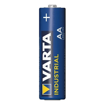 Varta Industrial Alkaline batterier AA 4 stk i folie