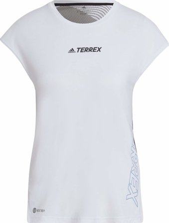 Adidas Women's Terrex Agravic Pro Top Women Short sleeved fitness sweater White XL