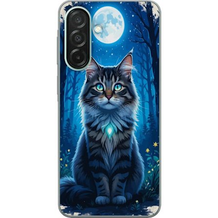 Kompatibelt Mobildeksel til Samsung Galaxy A26 Katt månsken