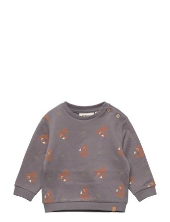 Nbmilondon Ls Sweat Sep Lil Grey Lil'Atelier