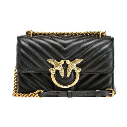 Pinko, Shoulder Bags Czarny, Kobieta, Rozmiar: ONE Size