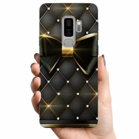 Samsung Galaxy S9+ Tpu Mobilskal Gyllene Rosett