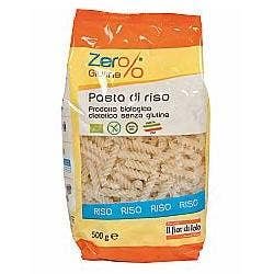 Zero% Glutine Pasta Riso Fusilli Senza Glutine Bio 500g
