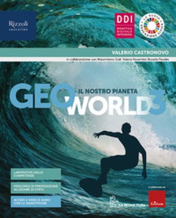 Geoworld. Con Atlante guidato e Quaderno. Per la Scuola media. Con e-book. Con espansione online. Vol. 3 Valerio Castronovo