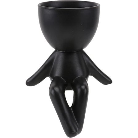 Mies Kukkaruukku, Luova Keraaminen Kukkruukku Mehikasvien Istutusastia Moderni Maljakko