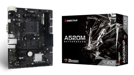BIOSTAR Motherboard Amd A520 Socket