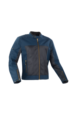 Motorradjacke Segura Oskar Marineblau S