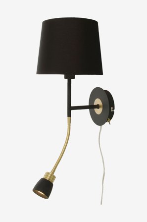 Aneta Lighting - Vegglampe Eketorp - Svart - Vegglamper - Fra Homeroom