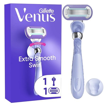 Gillette Venus Extra Smooth Swirl Barberskraber H+1+Hook, Skincare, Hårfjerning, Skrabere & Blade