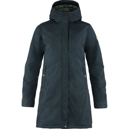 Fjällräven Kiruna Foret Parka XL - female - Dark Navy/Blå - Winter Jakkes