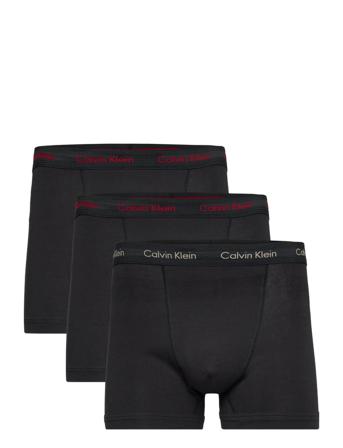 Trunk 3Pk Boksershorts Svart Calvin Klein