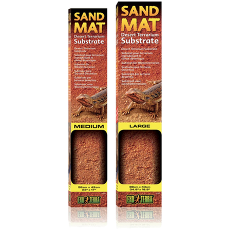 Exoterra - Sandmatte - Substrat for ørkenterrarium Brun 88 x 43 cm - Reptil - Bunnmateriale - Bunnstrø for reptiler - ZOO.no