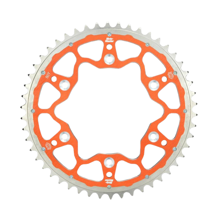 Zadní Rozeta Moto-Master Fusion Series Dual Ring 520 Oranžová - KTM 250 EXC 1994-2017