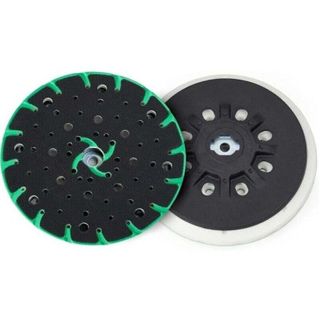 150 mm slipplatta med M8-gänga och dammutsug kompatibel med Festool Bosch Makita excenterslip Ersättningsskiva