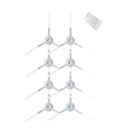 Sidoborstsats för Xiaomi Mijia G1/MJSTG1/SKV4136GL Mi Robotdammsugare-Mopp Essential Tillbehör