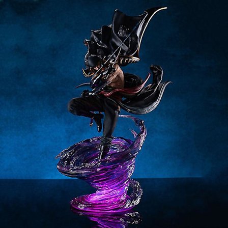 35cm One Piece Roronoa Zoro Anime Emperors Vice Wano Country Figurine Ni Kniver Flow Shura Zoro Action Figur Modell Dukke Leketoy