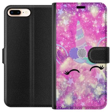 Apple iPhone 8 Plus Lompakkokotelo Unikorni