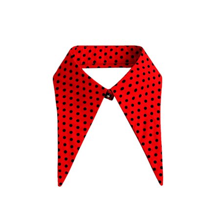 Bluse med falsk krave, halve skjorter, aftagelig falsk bluse, faux skjorte til kvinder