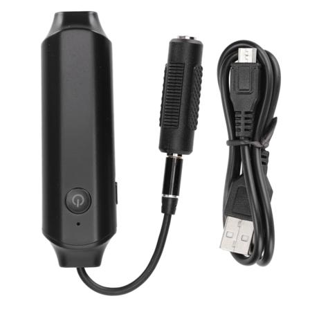 Bluetooth 5.0 -äänen vastaanotinlähetin Kannettava 2-in-1 langaton 3,5 mm liitäntäsovitin autoon, matkapuhelimeen ja tablettiin