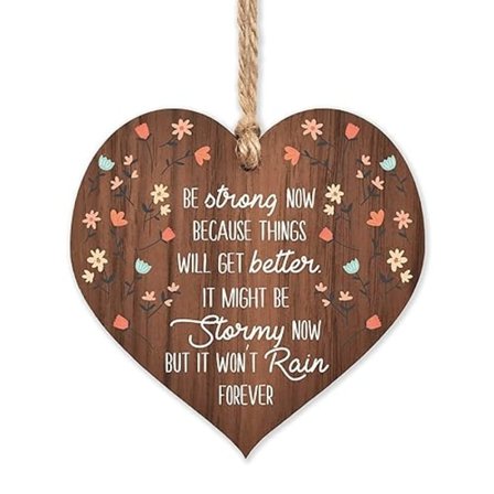 Motivasjonsplakkater - Vær sterk nå, for ting vil bli bedre