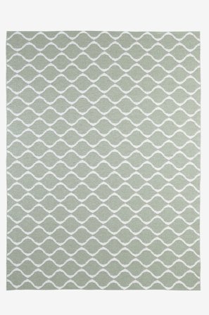 Horredsmattan - Plastmatta Wave 200 x 300 cm - Grön - Plastmattor - 200X300 - Från Homeroom