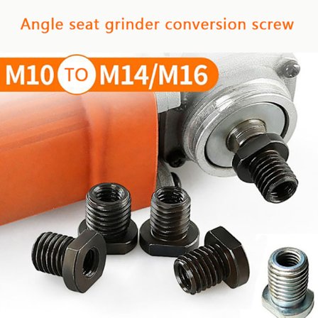 M10 Till M14 M10 Till M16 Gängvinkelslipomvandlare