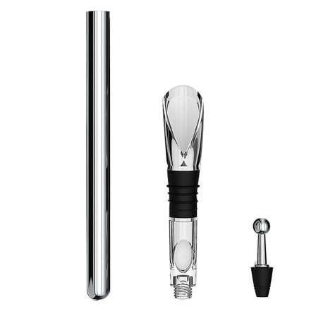 Vinkølingsstav med hælder -- Den perfekte vintilbehørsgave til vinelskere Min sæt