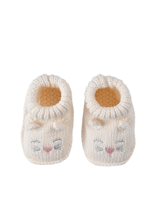 RIKIKI Stickade tossor SWAN Skor Brun 0-4 mån