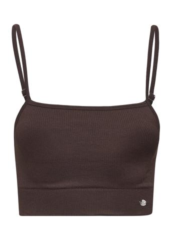 Jill Lingerie Bras & Tops Sports Bras - ALL Brun Drop Of Mindfulness