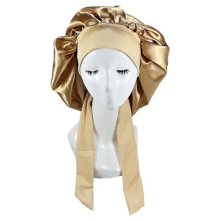 Silk Bonnet Satin Bonnet For Sleeping Bonnet With Tie Band Night Cap