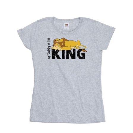Disney Dam/Dam The Lion King Daddy Is King Bomull T-shirt