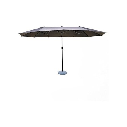 Parasol double - Antrasiitti harmaa - P 4,5 x L 2,65 x K 2,45 m