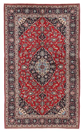 Orientalischer Keshan Teppich 150X245 Wolle, Persien
