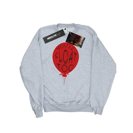 It Mens Pennywise You ́ll Float Too Sweatshirt XXL Sports Grey