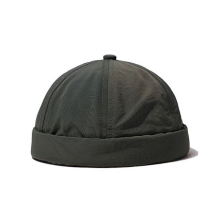 Hatt utan brätte Cap ARMY GREEN